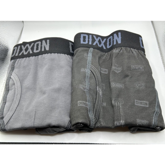 Dixxon Flannel Co Premium Boxer Briefs, 2 pack, Grey , Size Large, NIB - Picture 1 of 4